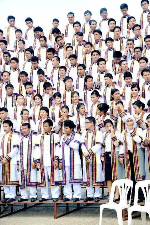 DSC_4912.jpg - ซ้อมใหญ่พิธีพระราชทานปริญญาบัตรฯ มหาวิทยาลัยเทคโนโลยีราชมงคลประจำปีการศึกษา 2553 (ช่วงเช้า วันที่ 20 04 55)