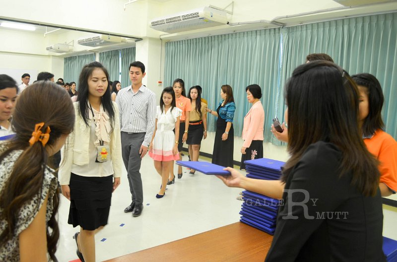 DSC_0191.jpg - ซ้อมย่อย พิธีพระราชทานปริญญาบัตร วันที่ 22 พ.ย. 2555