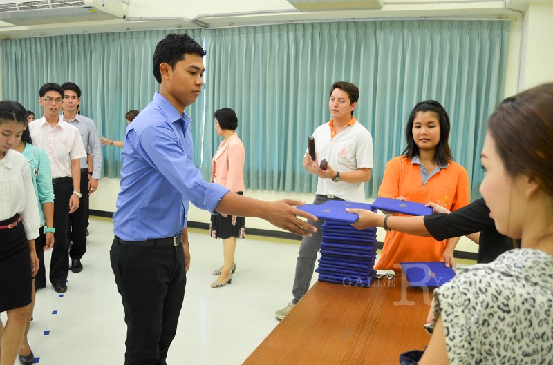 DSC_0198.jpg - ซ้อมย่อย พิธีพระราชทานปริญญาบัตร วันที่ 22 พ.ย. 2555