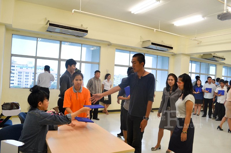 DSC_0277.jpg - ซ้อมย่อย พิธีพระราชทานปริญญาบัตร วันที่ 22 พ.ย. 2555