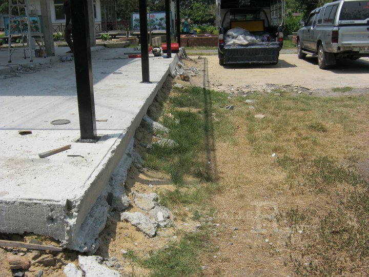 IMG_0478.JPG - ก่อสร้างอาคารในพิพิธภัณฑ์บัว
