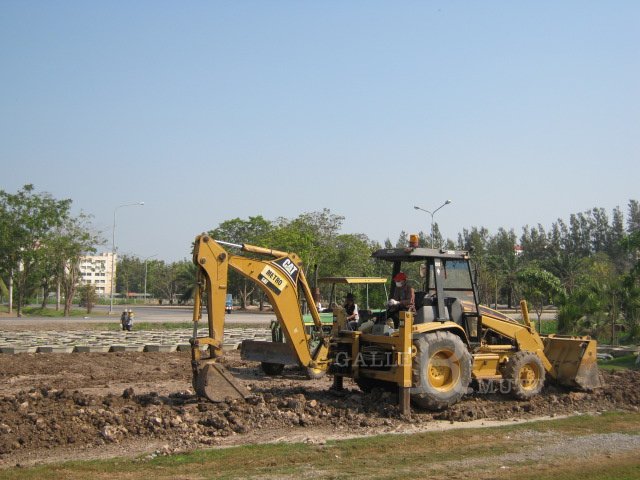 IMG_2193.JPG - ก่อสร้างอาคารในพิพิธภัณฑ์บัว