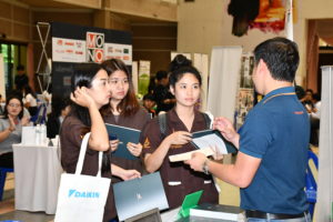 นัดพบสถานประกอบการ, JOB FAIR 2019 , หอประชุม มทร.ธัญบุรี