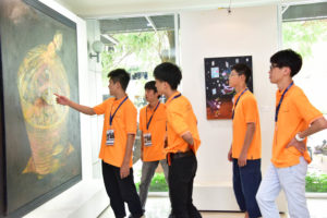 ผศ.ดร.สมหมาย ผิวสอาด รองอธิการบดี มทร.ธัญบุรี เปิดโครงการแลกเปลี่ยนเรียนรู้ด้านวิชาการและศิลปวัฒนธรรม ของนักศึกษา มทร.ธัญบุรี และนักศึกษาจาก National Institute of Technology Kagawa College ประเทศญี่ปุ่น